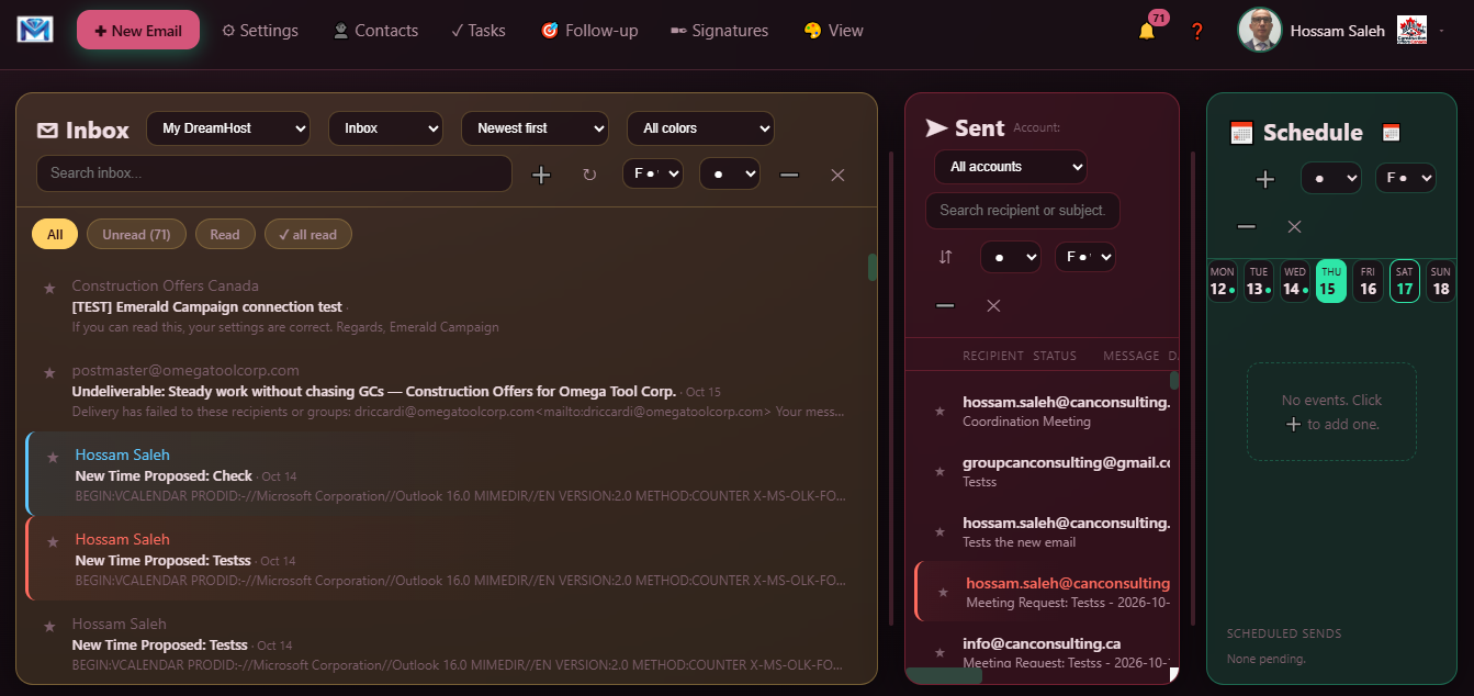 Installing Mail Diamond